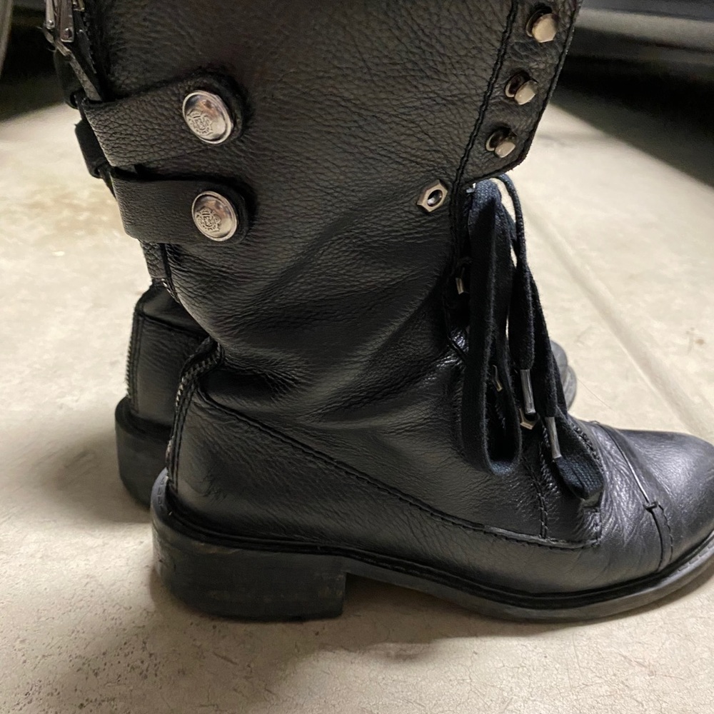 Sam Edelman combat boots